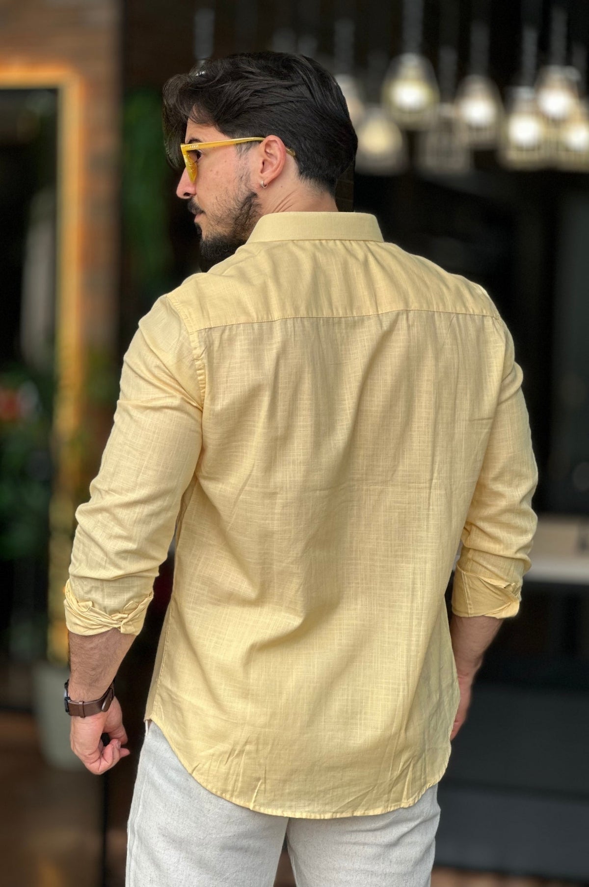 Camisa FlameAmarelo MPollo
