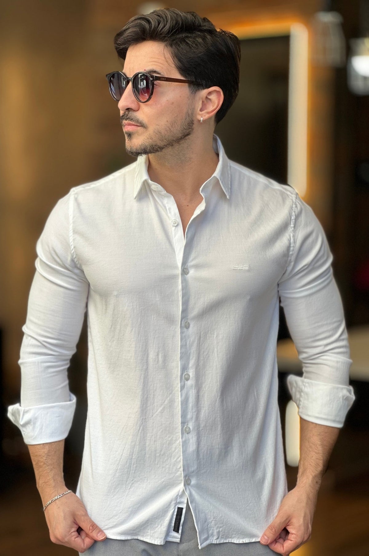 Camisa Branca King&Joe