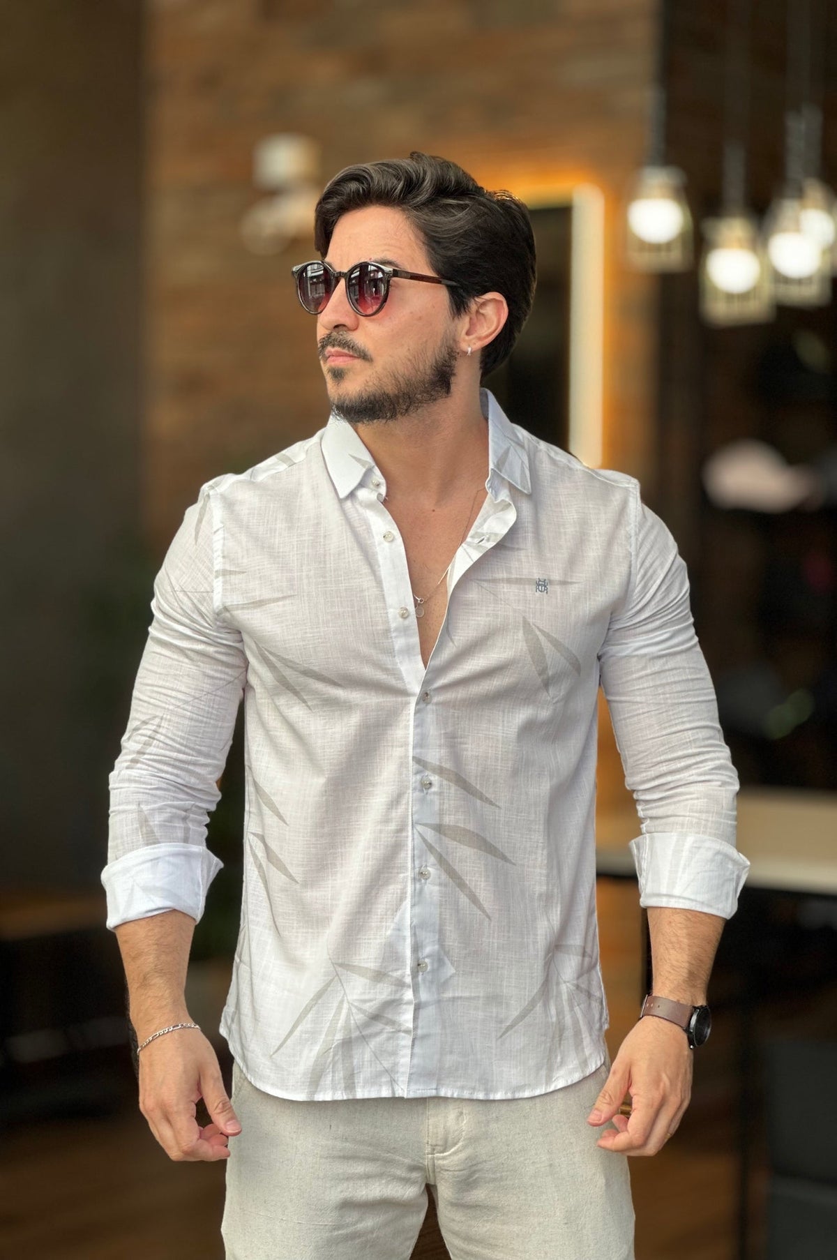 Camisa Flame Floral MPollo