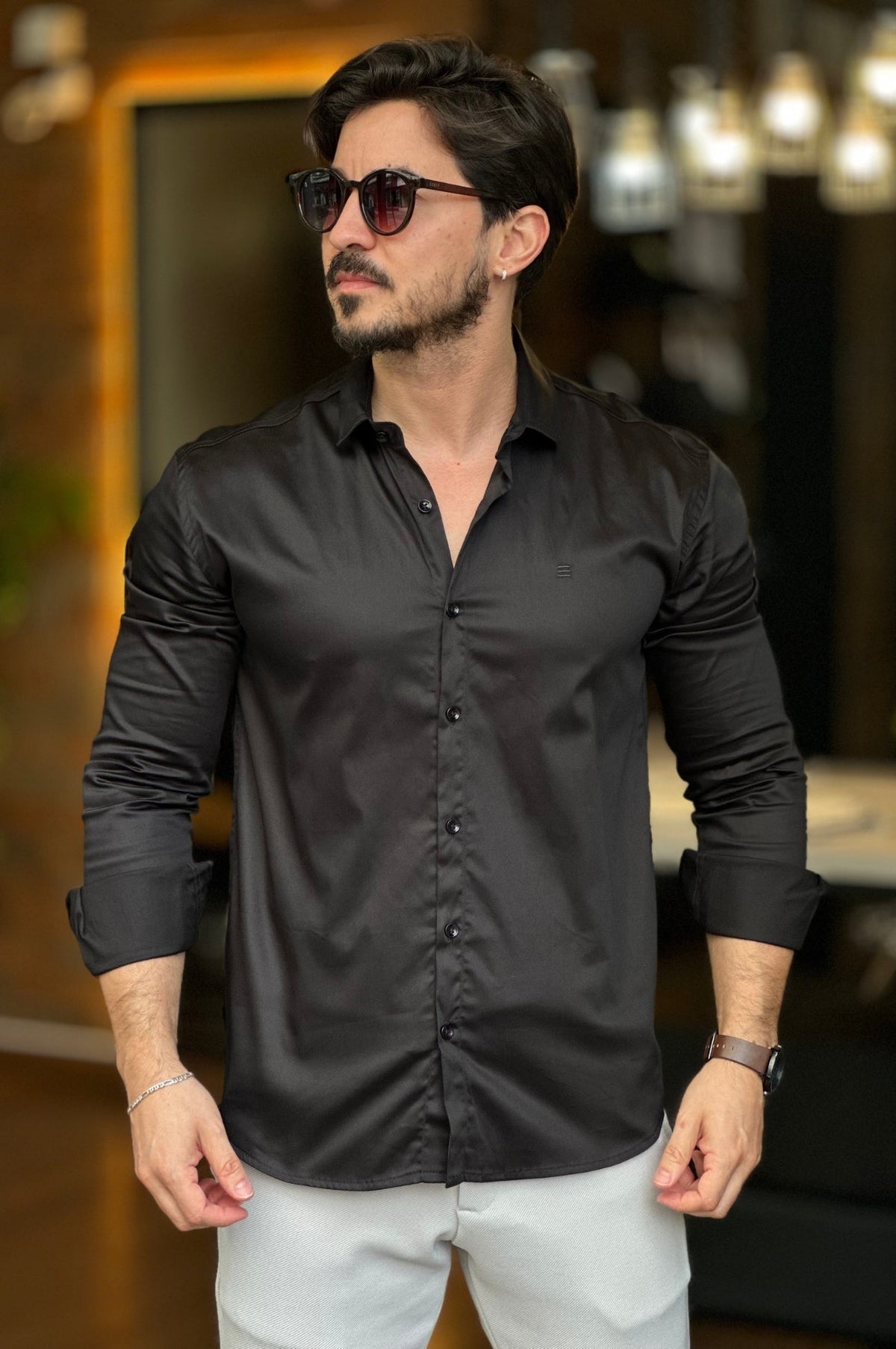 Camisa Social Slim Fit Happen