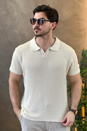 Polo Tricot Texturizada Ankor