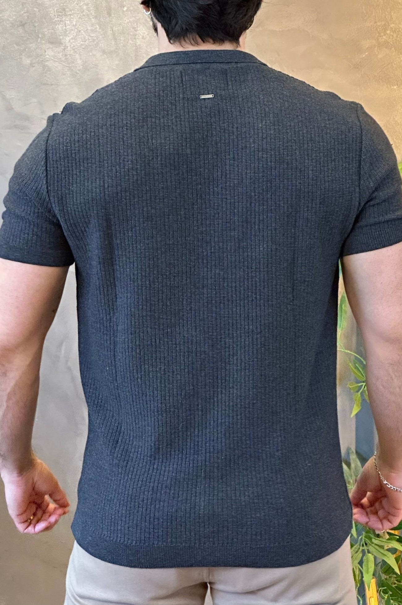 Polo Tricot Chumbo Docthos