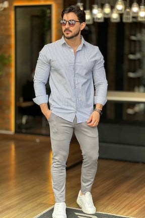 Camisa Listrada Sibra