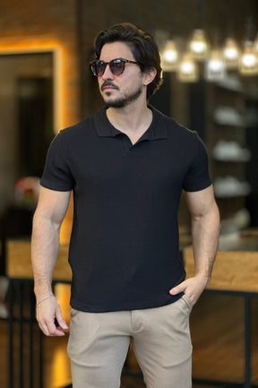 Polo Tricot Texturizada Ankor