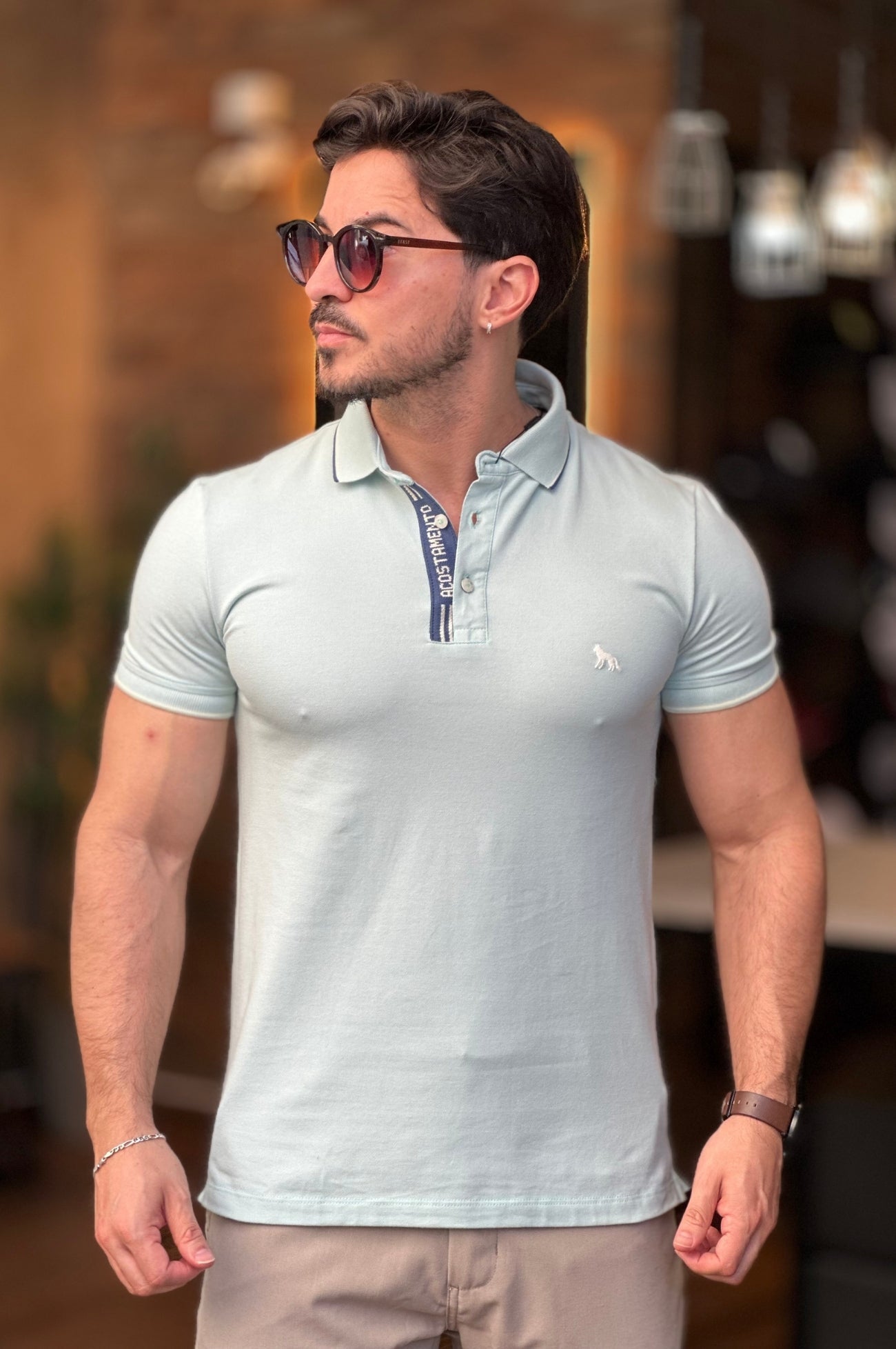 Polo Verde Detalhe Acostamento