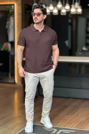 Polo Tricot Texturizada Ankor