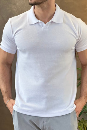 Polo Branca King&Joe