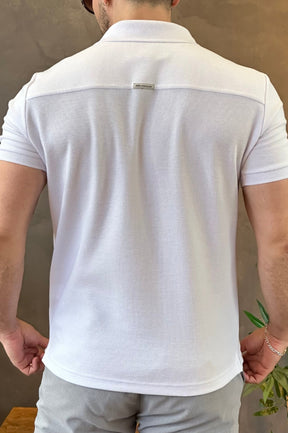 Polo Branca King&Joe