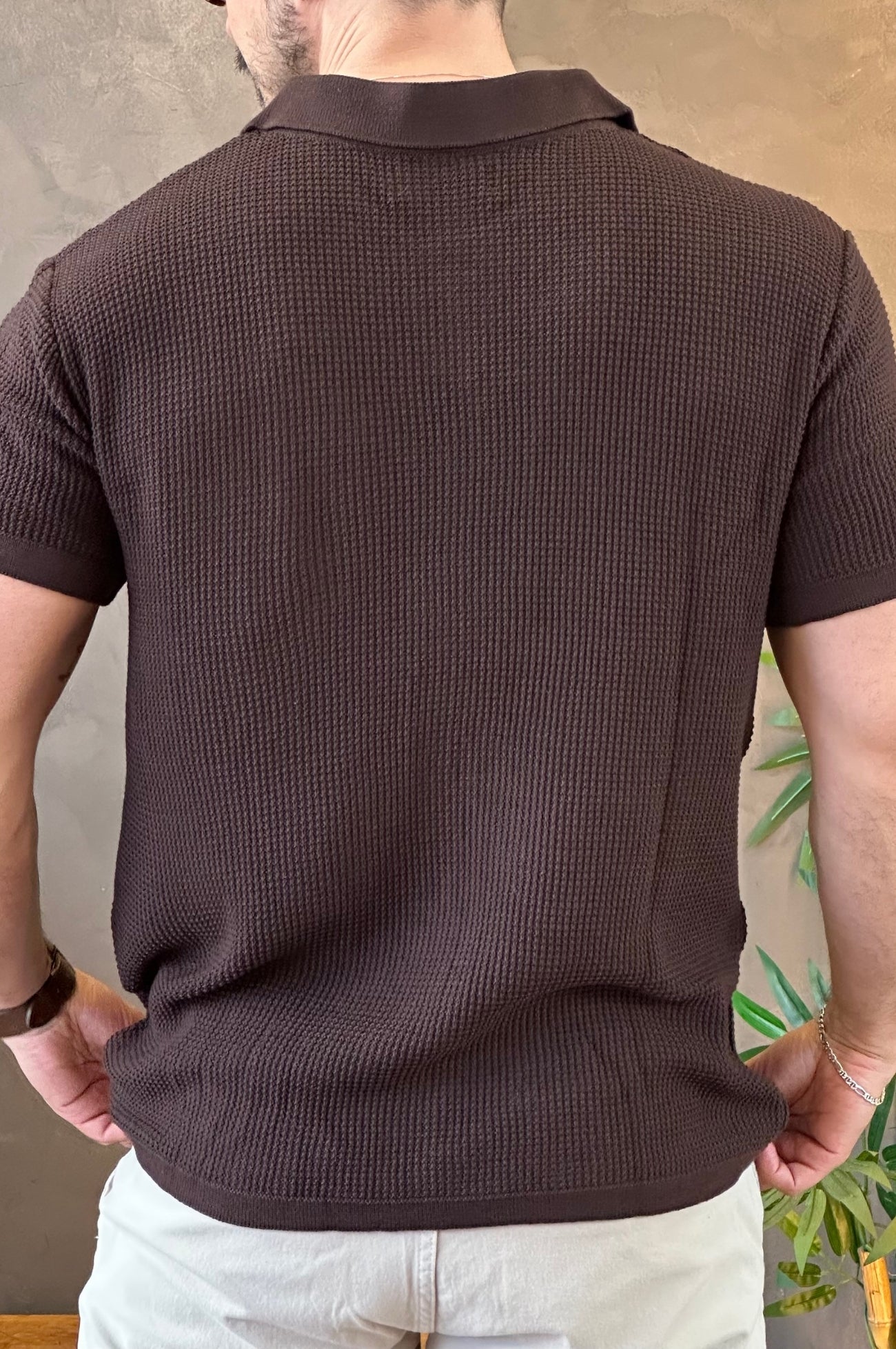 Polo Tricot Texturizada Ankor