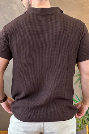 Polo Tricot Texturizada Ankor