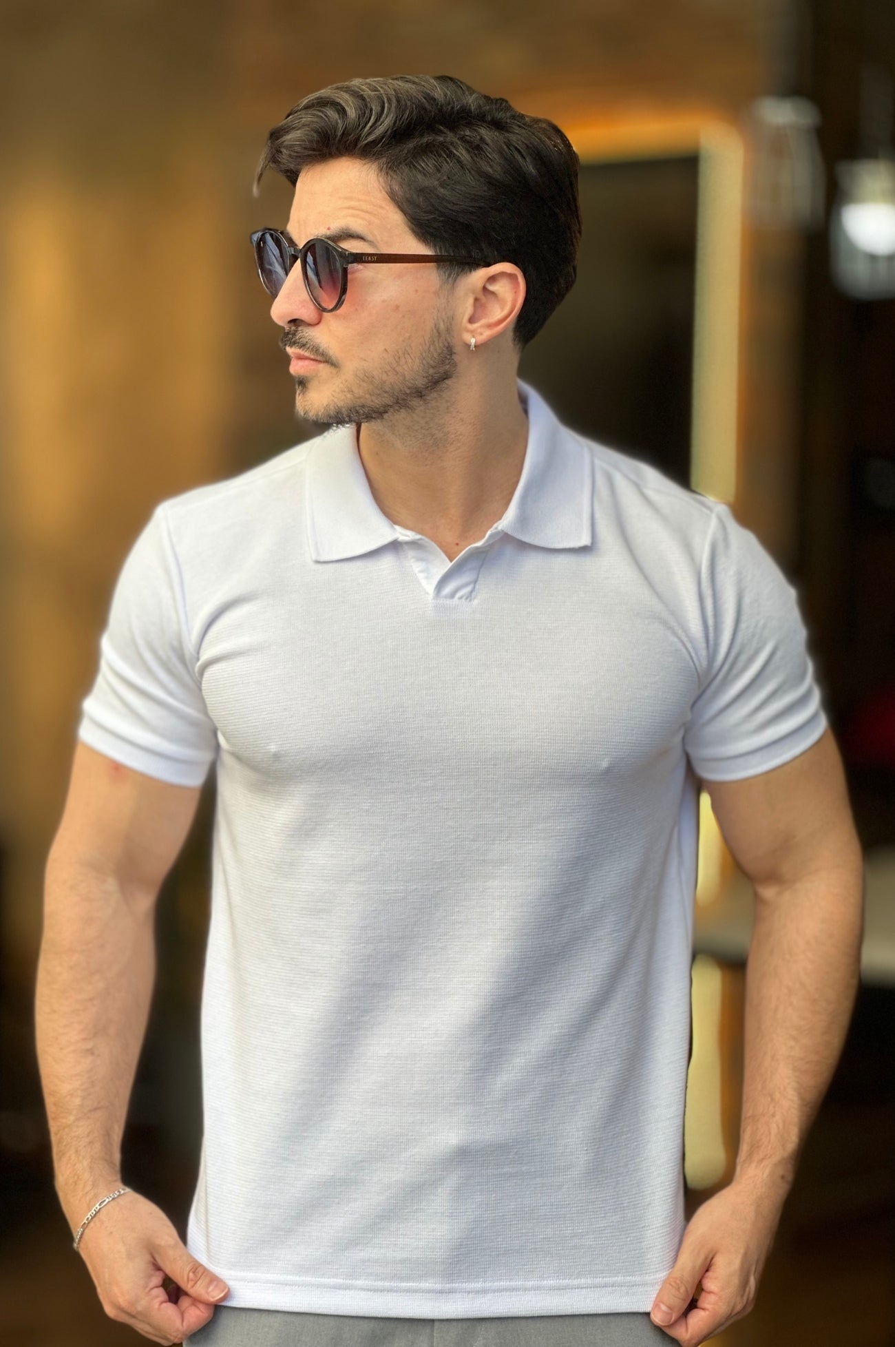 Polo Branca King&Joe