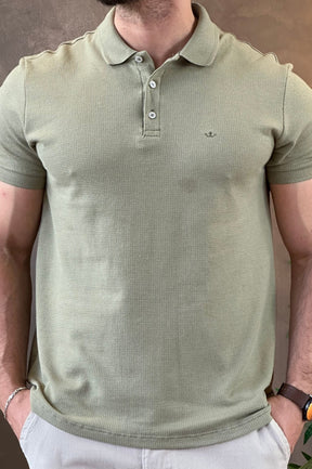 Polo Slim Textura Docthos