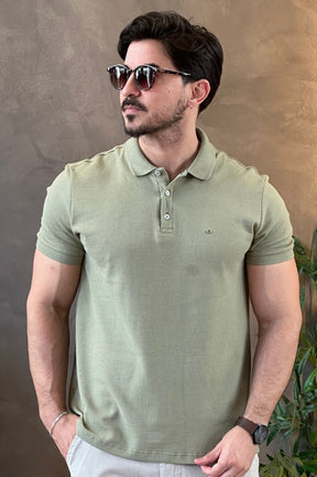 Polo Slim Textura Docthos