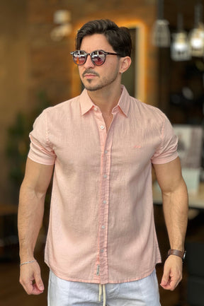 Camisa Flame Manga Curta King&Joe