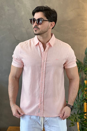 Camisa Flame Manga Curta King&Joe