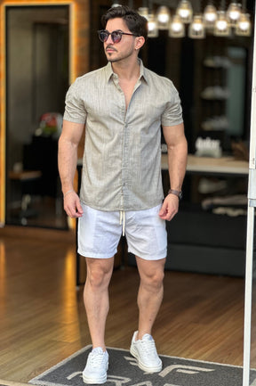 Camisa Flame Manga Curta King&Joe