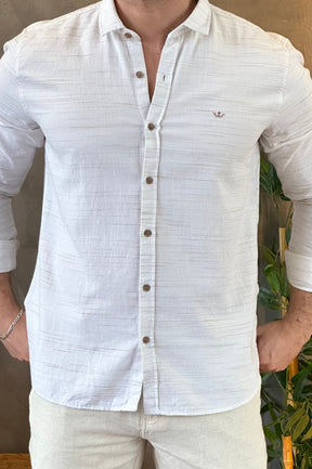 Camisa Linho Natural Docthos