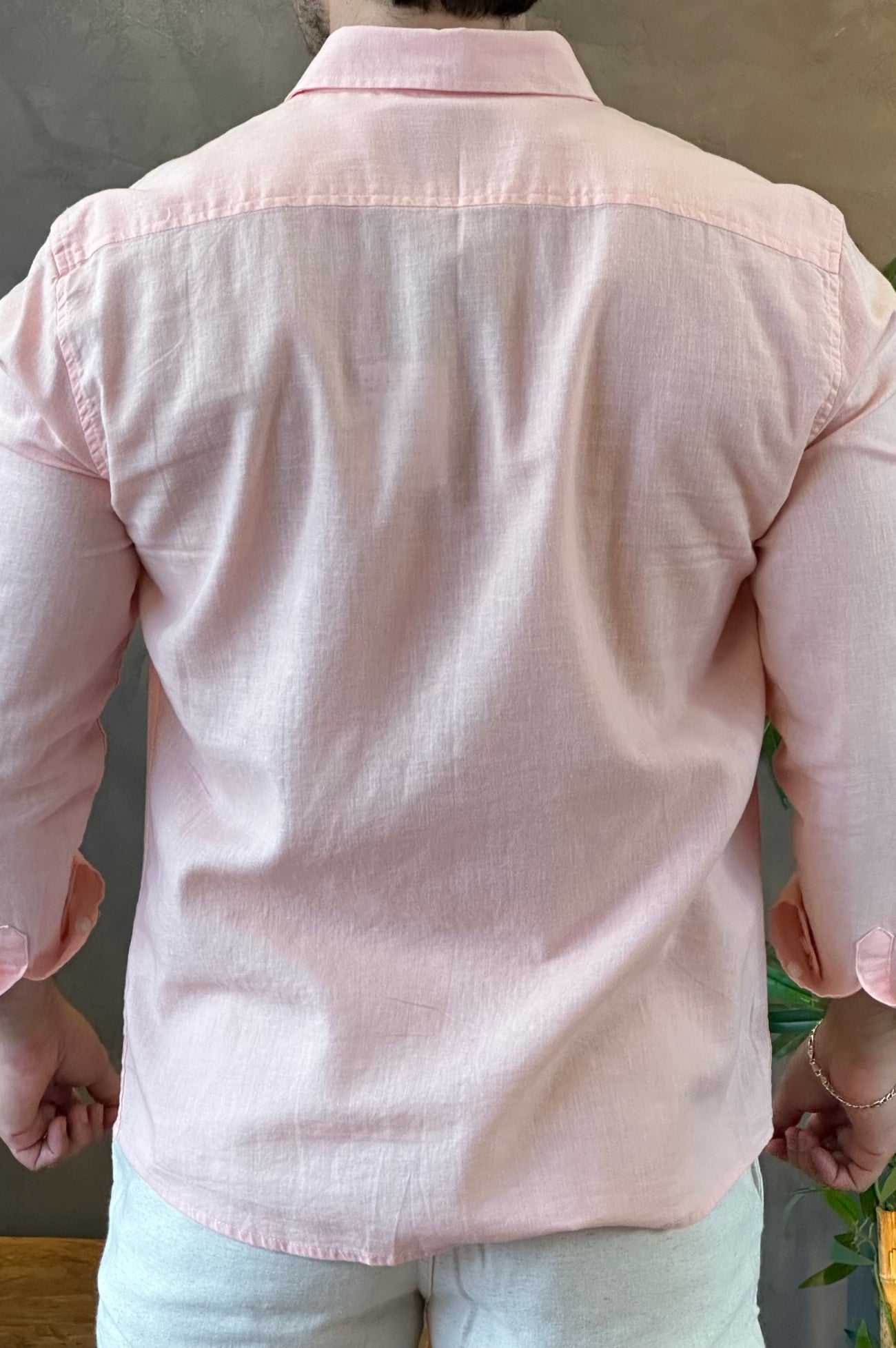 Camisa Linho Rosa King&Joe