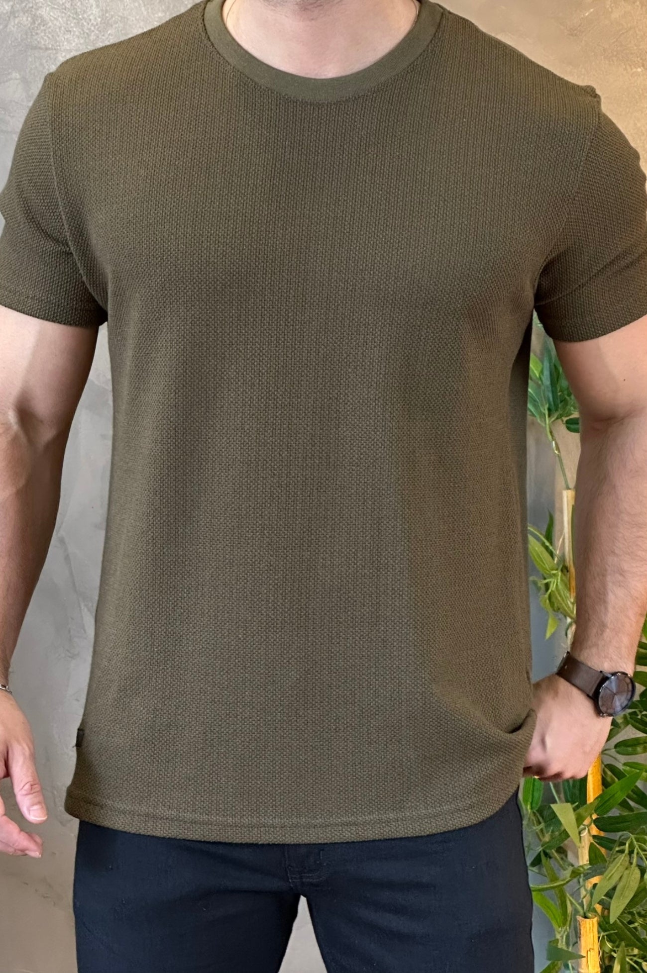 Camiseta Tricot Verde King&Joe