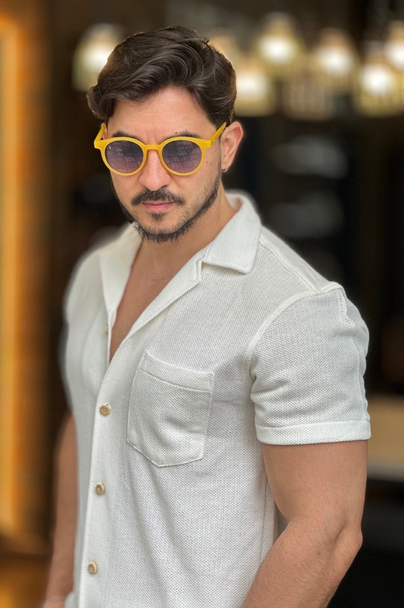 Conjunto Texturizado Branco Ankor