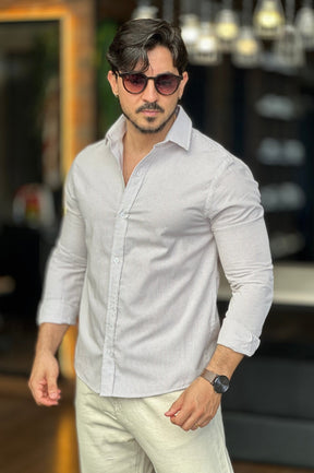 Camisa Listrada Azul Ankor