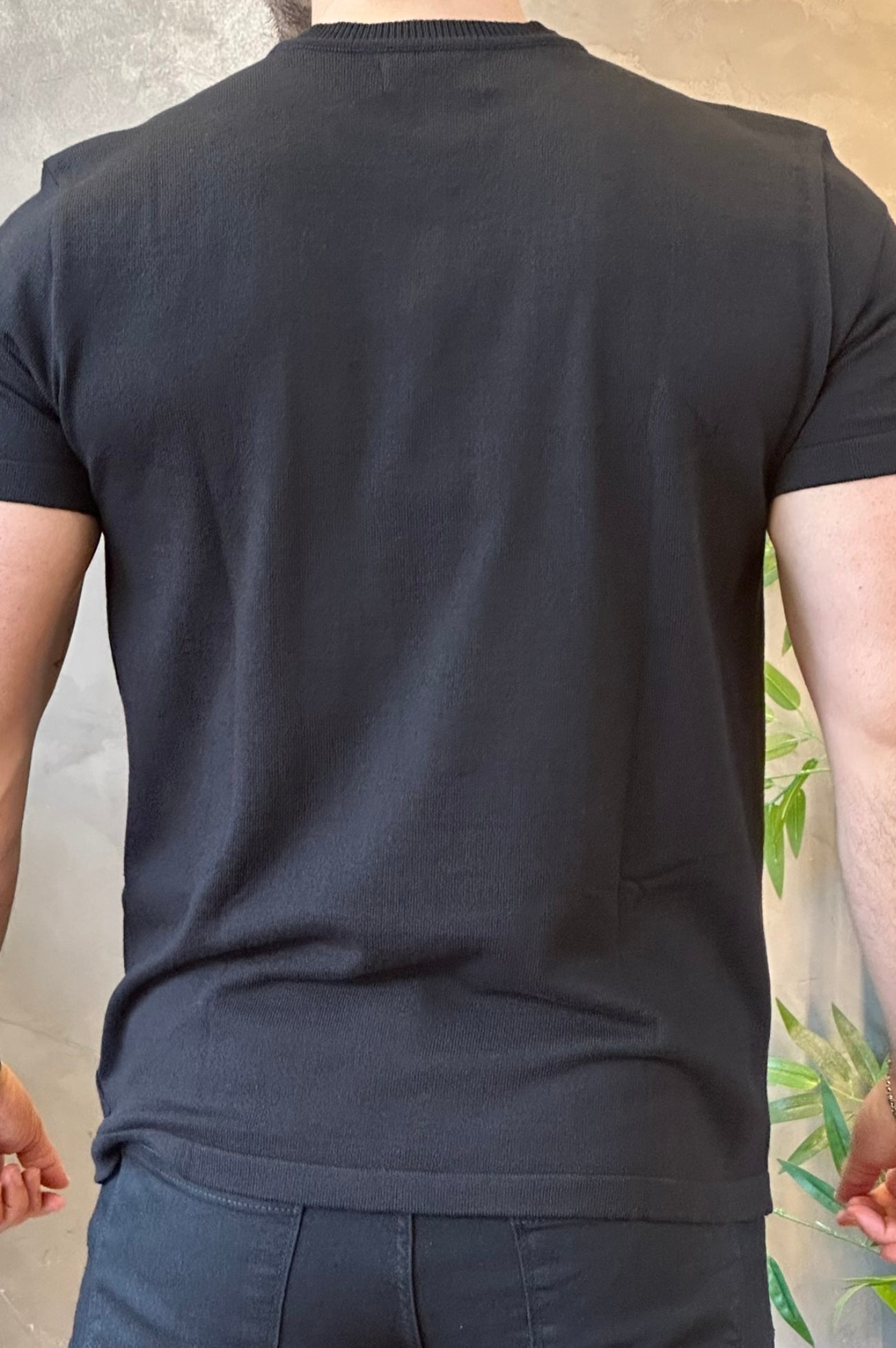 Camiseta Tricot Preta Ankor