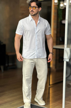 Camisa Branca King&Joe