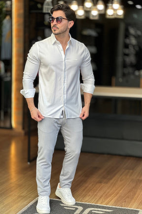 Camisa Branca King&Joe