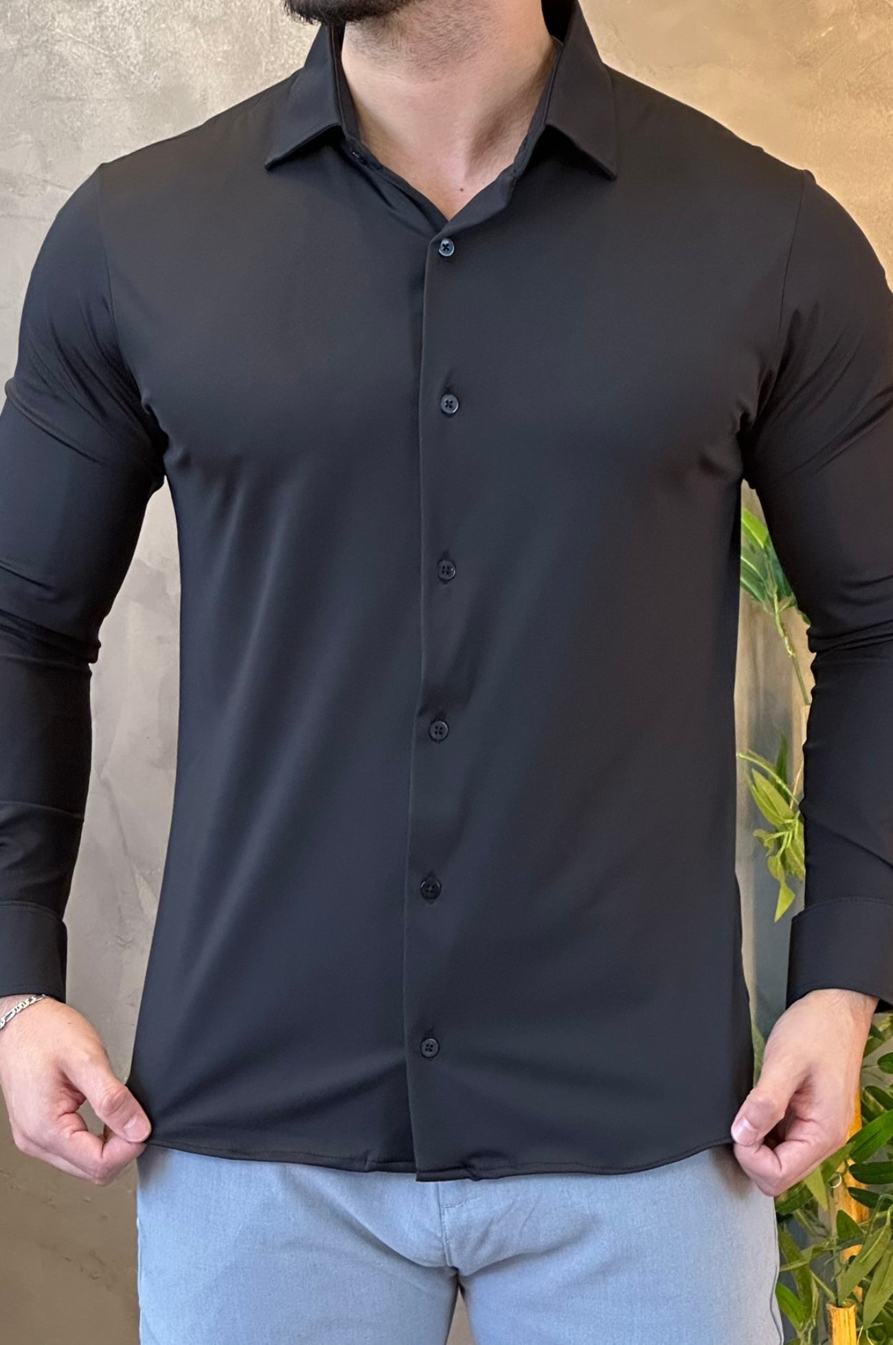 Camisa Social Tecnológica Sibra