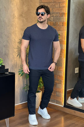 Camiseta Tricot Azul Docthos