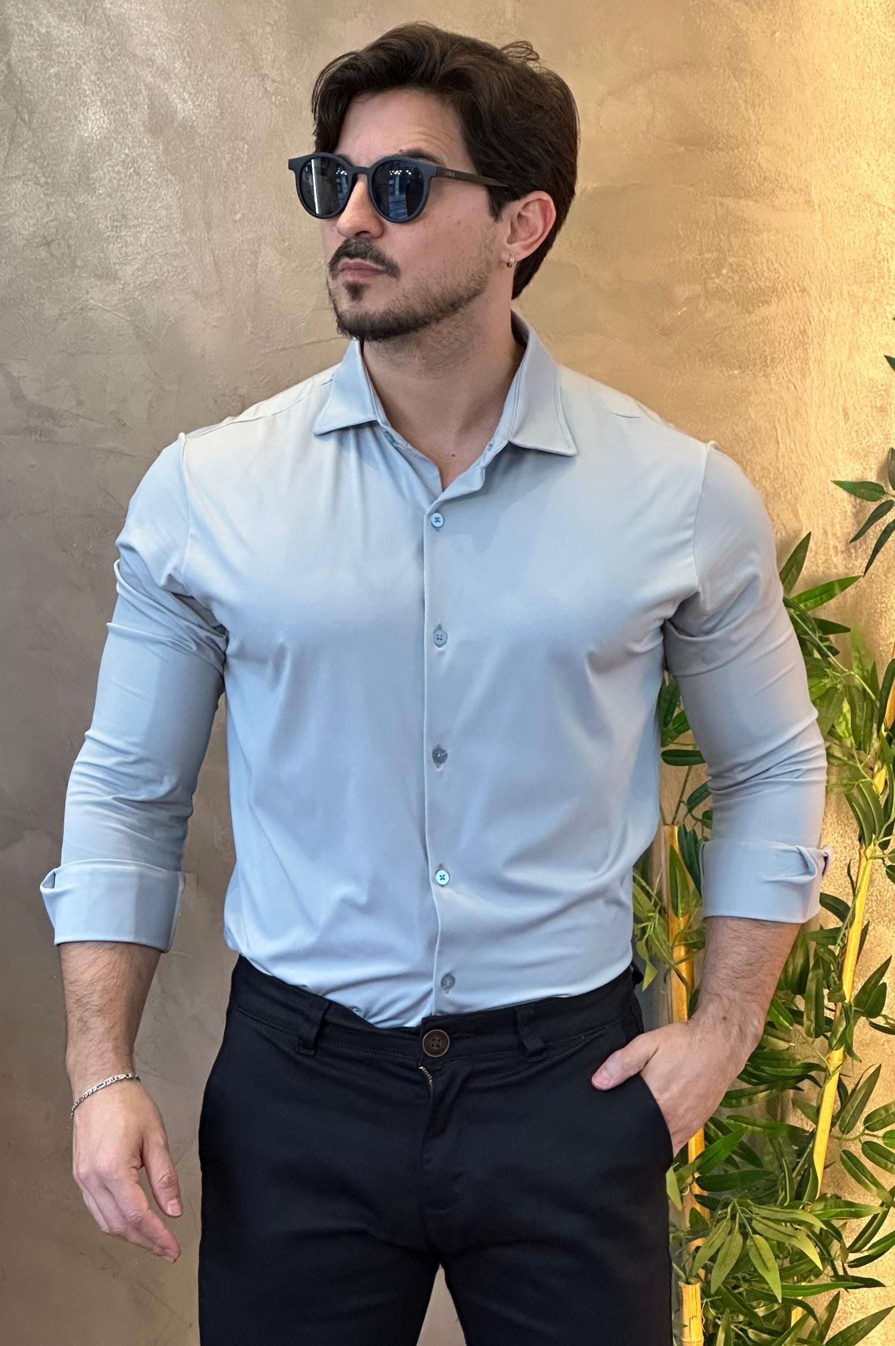 Camisa Social Tecnológica Sibra