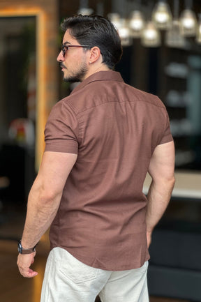 Camisa Marrom Oxing