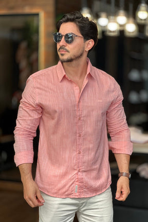 Camisa Flamê Rosa King&Joe