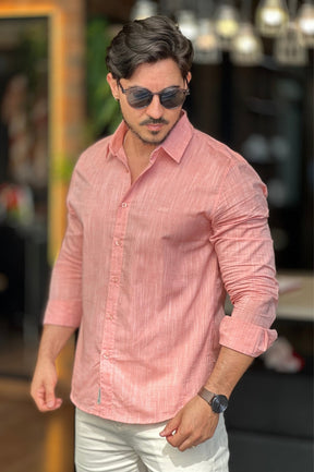 Camisa Flamê Rosa King&Joe