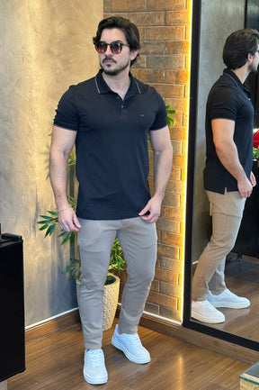 Polo com Elastano Docthos