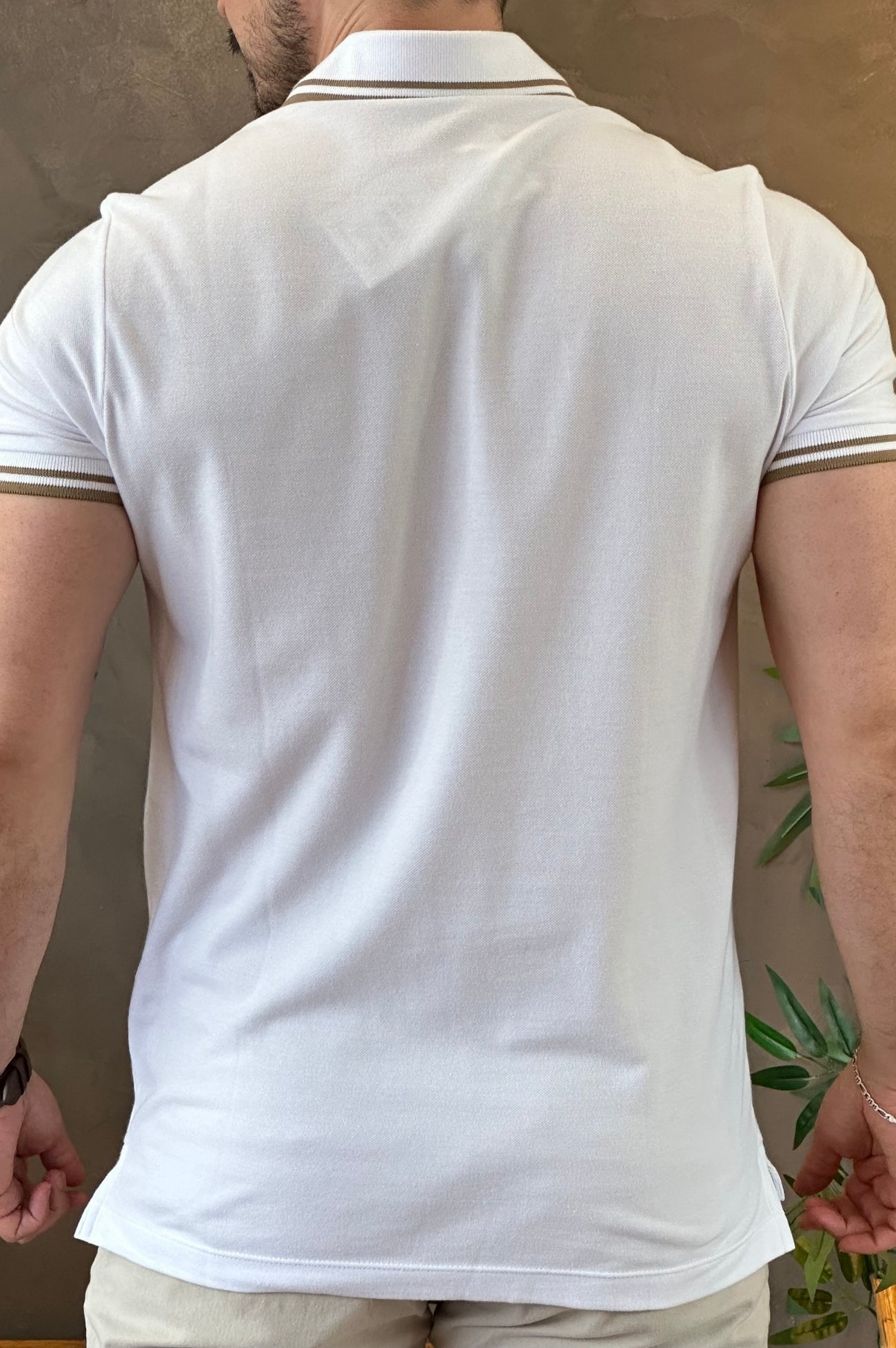 Polo Branca Aeropostale