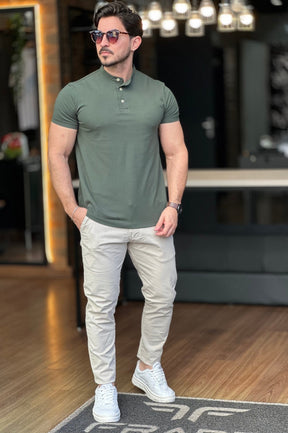 Polo Casual Verde Nativo Acostamento