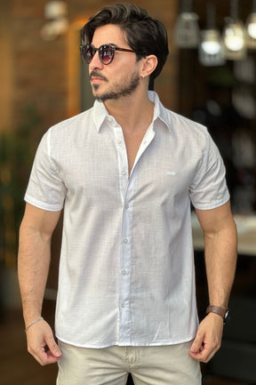 Camisa Flame Manga Curta King&Joe