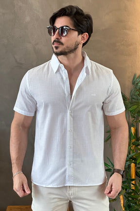 Camisa Flame Manga Curta King&Joe