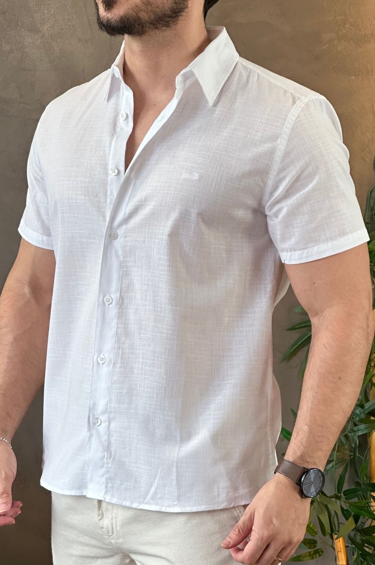 Camisa Flame Manga Curta King&Joe