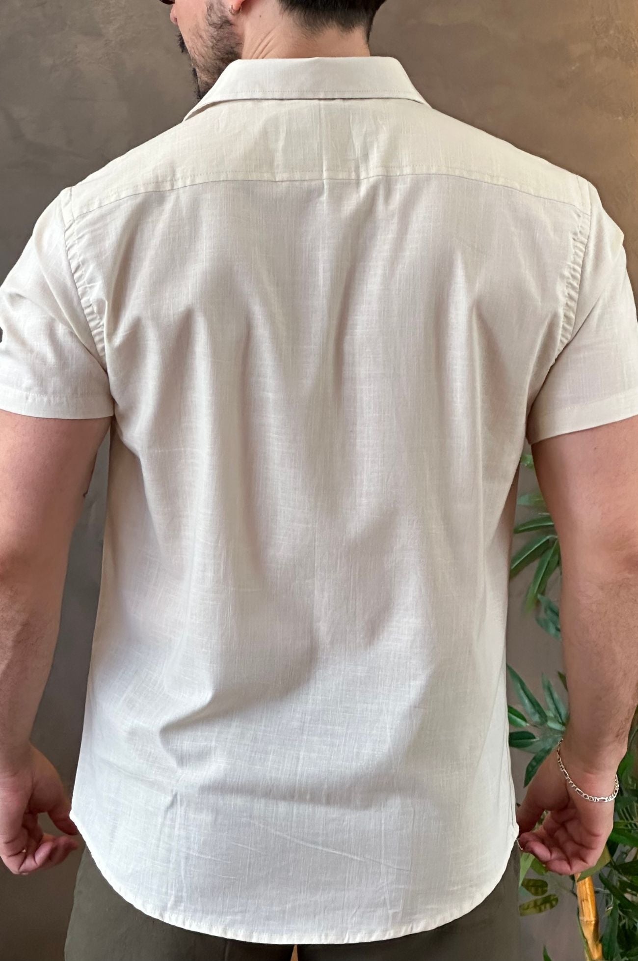 Camisa Flame Areia King&Joe