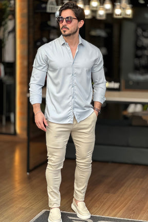 Camisa Social Slim Fit Happen