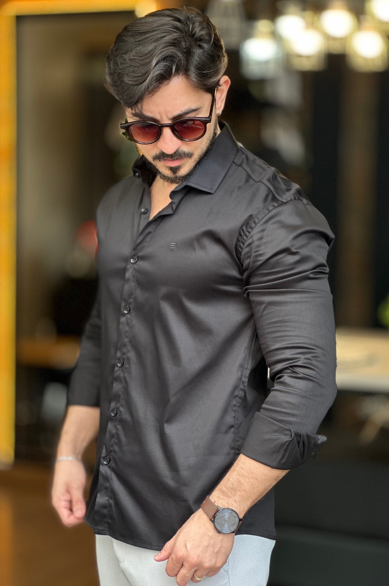 Camisa Social Slim Fit Happen