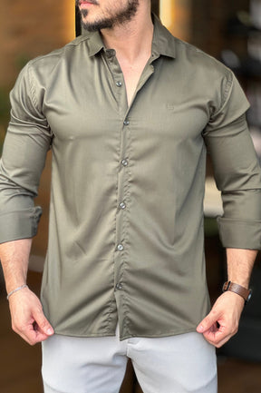 Camisa Social Slim Fit Happen
