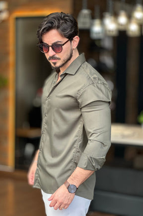 Camisa Social Slim Fit Happen