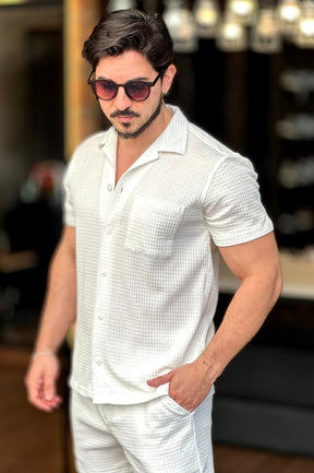 Conjunto Waffle Texturizado