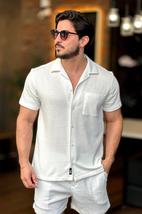 Conjunto Waffle Texturizado