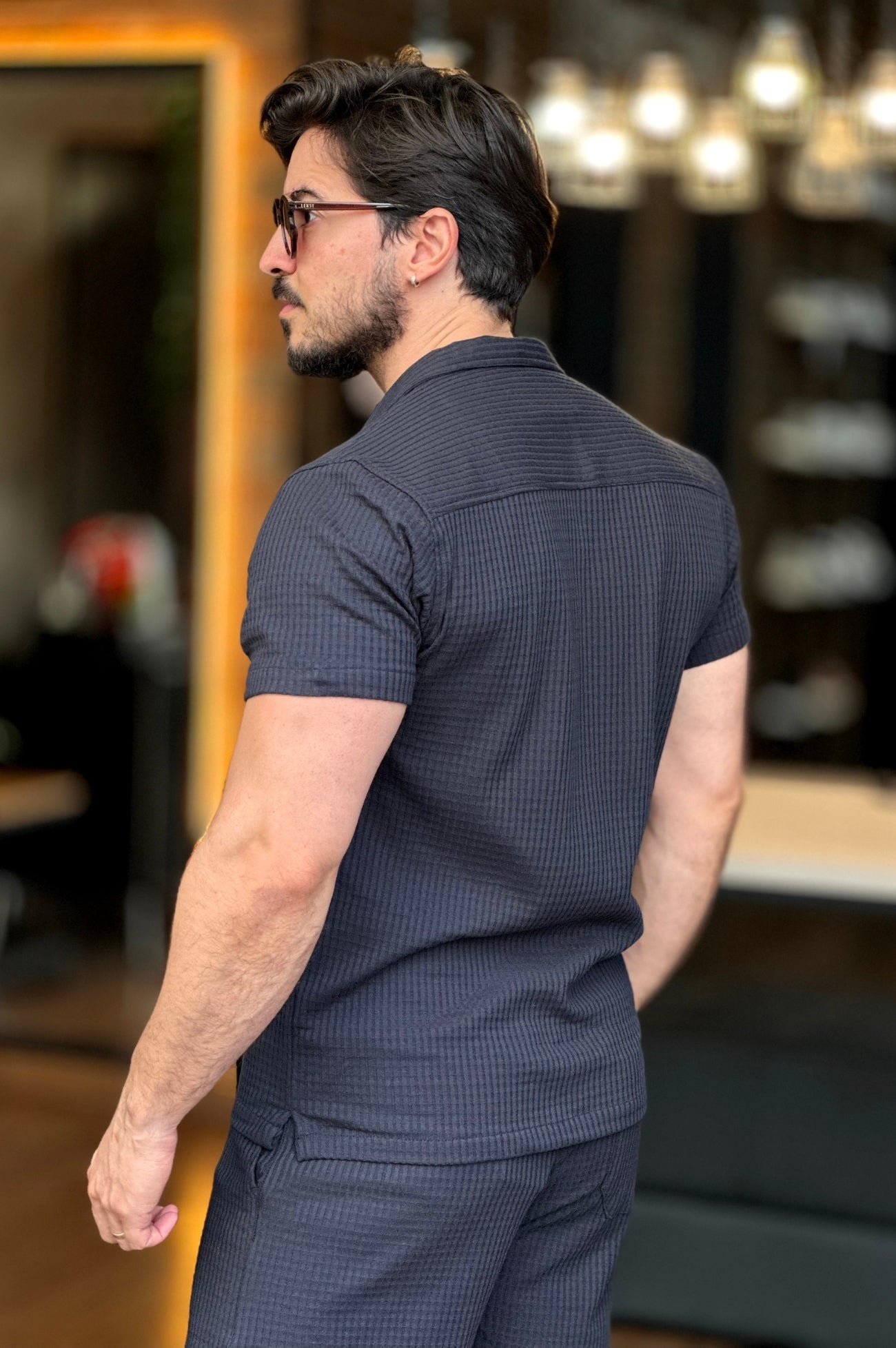 Conjunto Waffle Texturizado