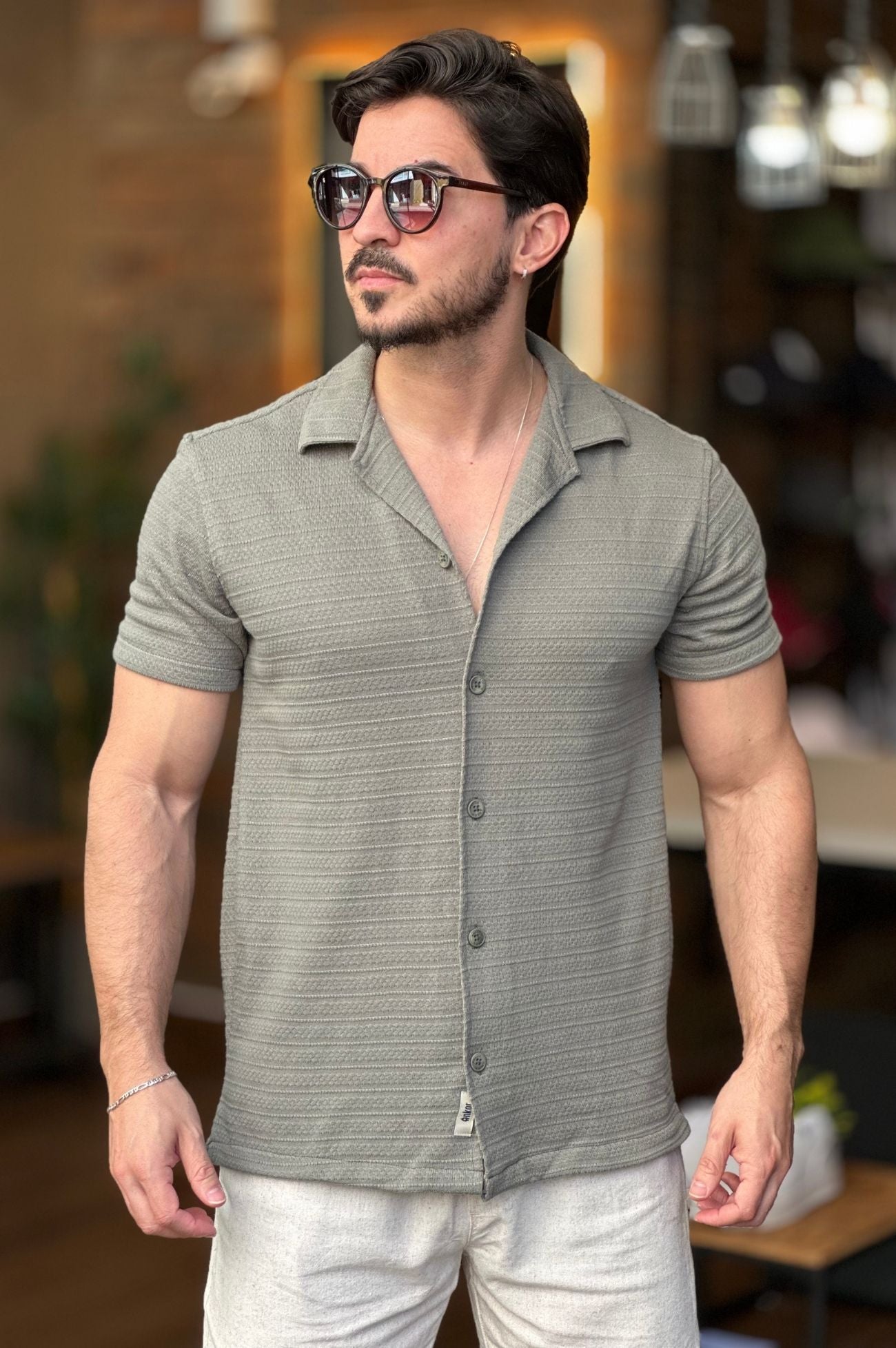 Camisa Texturizada Ankor