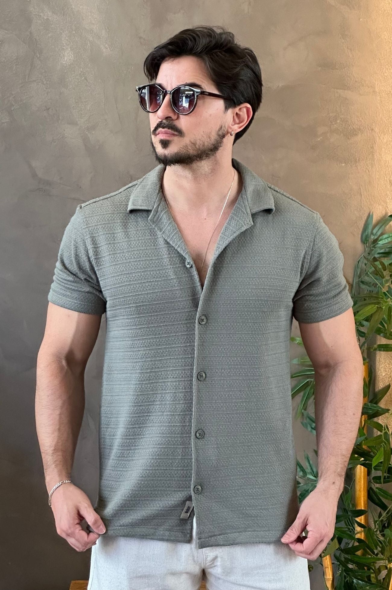 Camisa Texturizada Ankor